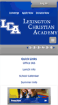 Mobile Screenshot of lexingtonchristian.org